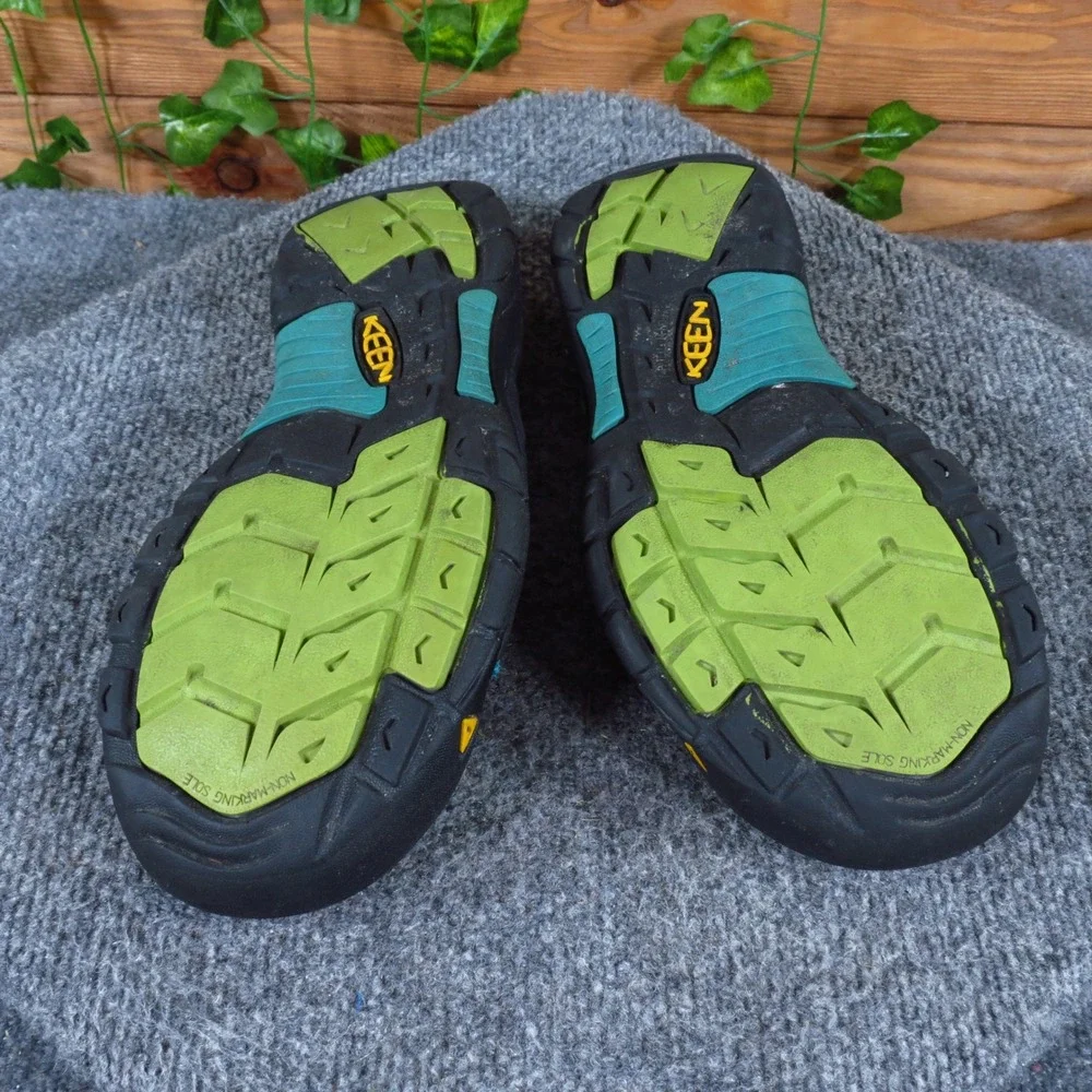 KEEN Newport H2 Kids Sport Water Sandals Size 6 Hiking Outdoor Blue Green